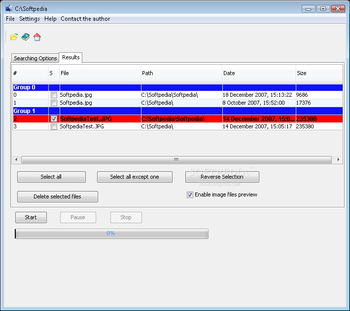 Duplicate Files Searcher screenshot 2