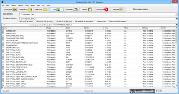 Duplicate files util screenshot