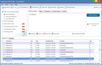 Duplicate Finder screenshot