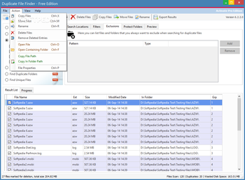 Duplicate Finder - Free Edition screenshot 3