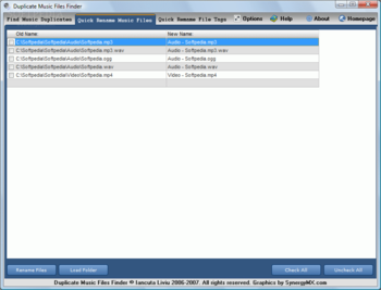 Duplicate Music Files Finder screenshot 2