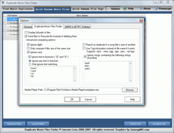 Duplicate Music Files Finder screenshot 3