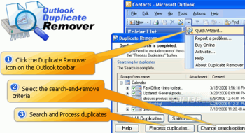 Duplicate Remover for Outlook screenshot 2