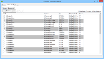 Duplicate Remover Free screenshot 2