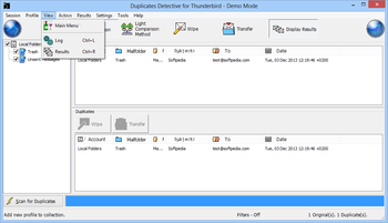 Duplicates Detective for Thunderbird screenshot 3