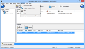 Duplicates Detective for Thunderbird screenshot 6