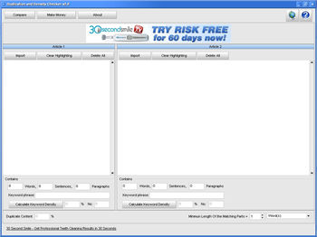 Duplication and Density Checker screenshot 2
