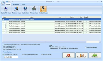 Duplifinder screenshot 3