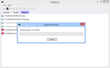 DupliScan screenshot 2