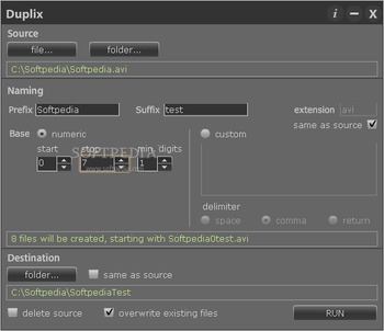 Duplix screenshot