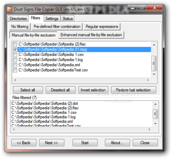 Dust Signs File Copier screenshot 4
