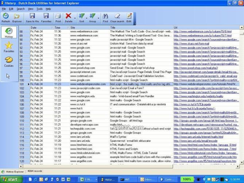 Dutch Duck IE History Viewer screenshot 2