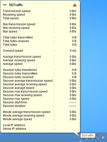 DUTraffic screenshot