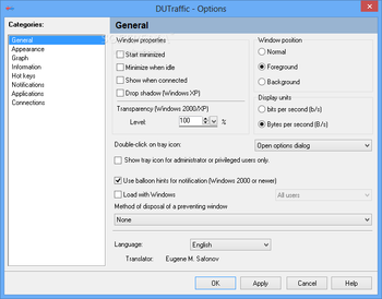 DUTraffic screenshot 2