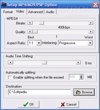 DV MPEG4 Maker screenshot 3