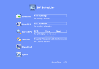 DV Scheduler screenshot 2