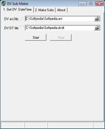 DV Sub Maker screenshot