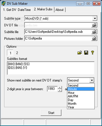 DV Sub Maker screenshot 2