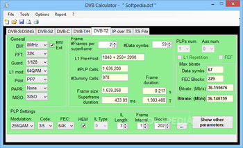 DVB Calculator screenshot 5