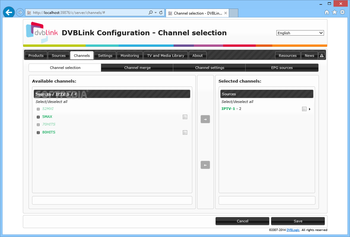 DVBLink for IPTV screenshot 4