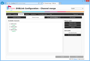 DVBLink for IPTV screenshot 5