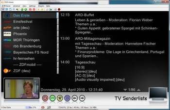 DVBViewer screenshot 2
