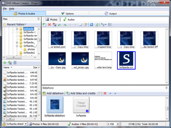 DVD Album Creator screenshot