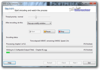 DVD Audio Extractor screenshot 4