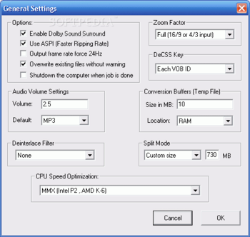 DVD Audio Ripper Plus screenshot 2