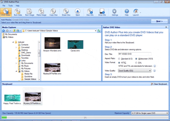 DVD Author Plus screenshot 2