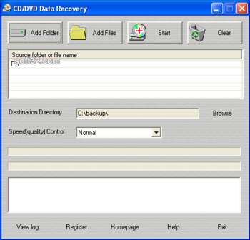DVD CD Data Recovery screenshot 2