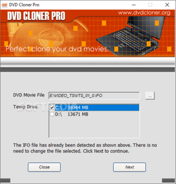 DVD Cloner Pro screenshot