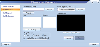 DVD Contractor screenshot 2