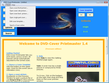DVD-Cover Printmaster screenshot 4