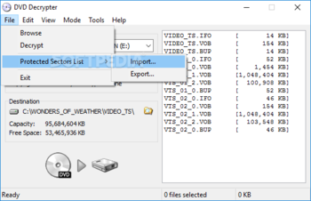 DVD Decrypter screenshot 2