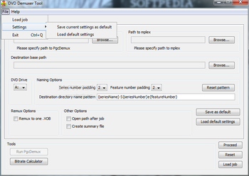 DVD Demuxer Tool (DDTool) screenshot 3