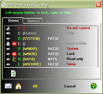 DVD Device Lock screenshot 2