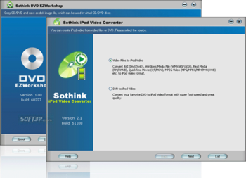 DVD EZWorkshop + iPod Video Suite screenshot 3