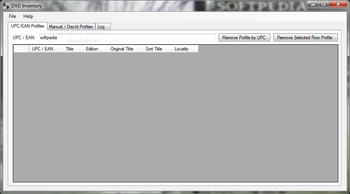 DVD Inventory screenshot