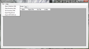 DVD Inventory screenshot 2