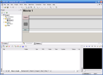 DVD-lab Authoring screenshot
