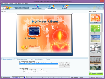DVD Photo Slideshow Professional screenshot 6