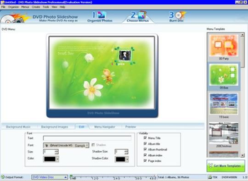 DVD Photo Slideshow Professional screenshot