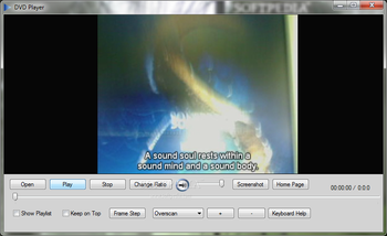 DVD Player screenshot