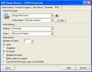 Dvd Power Burner screenshot 2