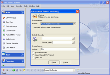 Dvd Power Burner screenshot 3