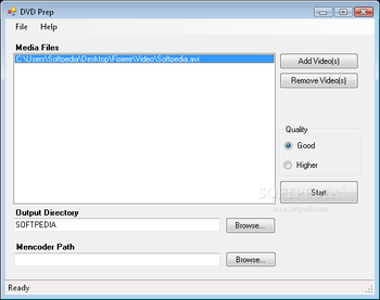 DVD Prep screenshot