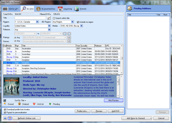 DVD Profiler screenshot 8