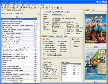 DVD Profiler screenshot