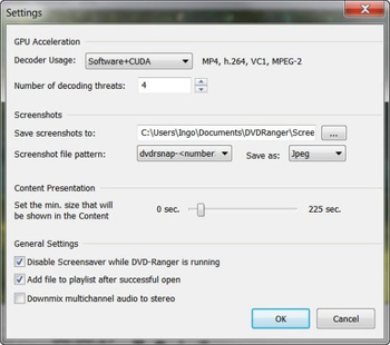 DVD-Ranger Player screenshot 2